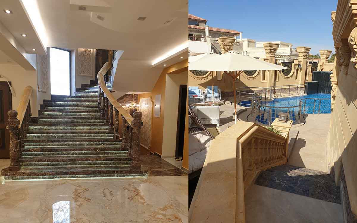 قصر للبيع بحمام سباحة فى كمبوند جنتي المستثمرين الجنوبية